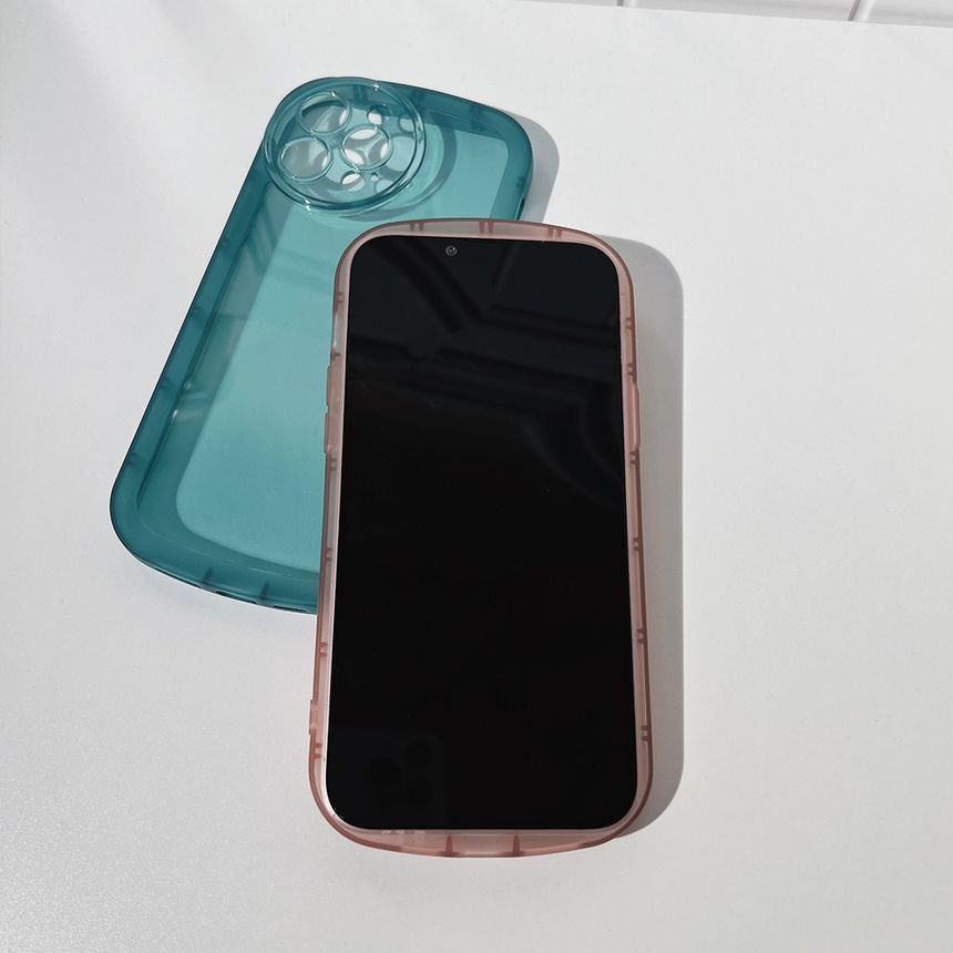 Plain Phone Transparent Case FashionChic
