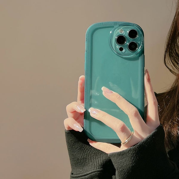 Plain Phone Transparent Case FashionChic