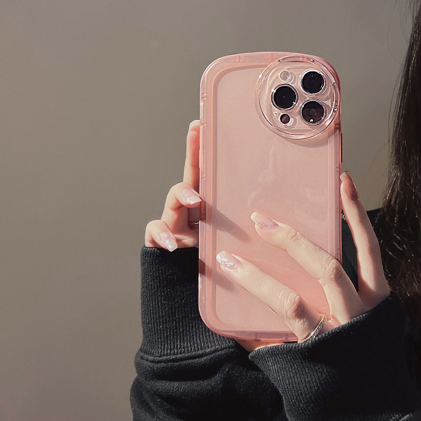 Plain Phone Transparent Case FashionChic