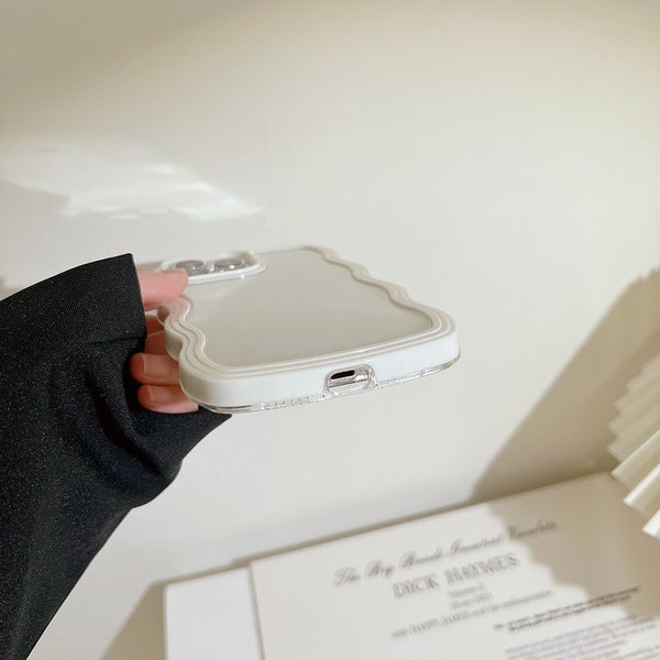 Case Phone Wavy Transparent FashionChic