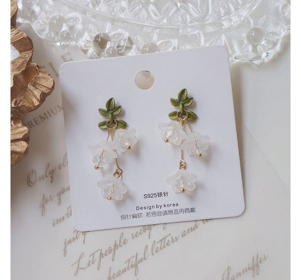 Clip-On / Drop Flower Earring FashionChic