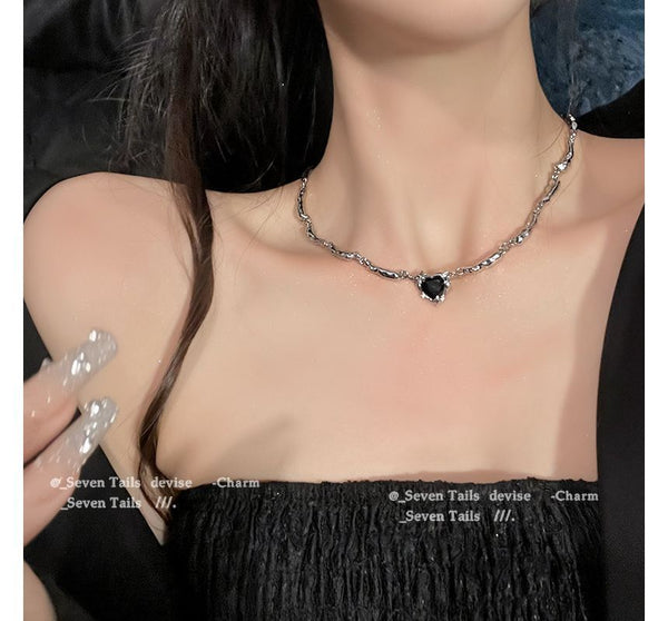 Pendant Alloy Heart Choker FashionChic