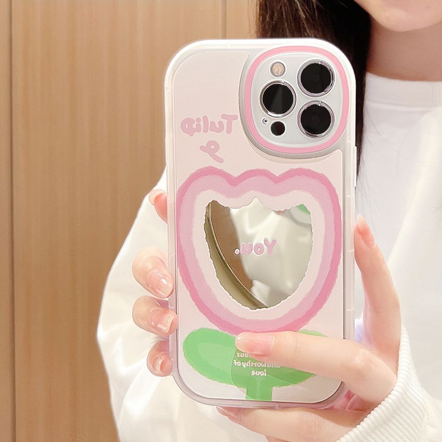 Mirrored Case Phone Tulip FashionChic