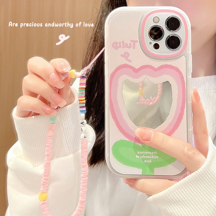Mirrored Case Phone Tulip FashionChic