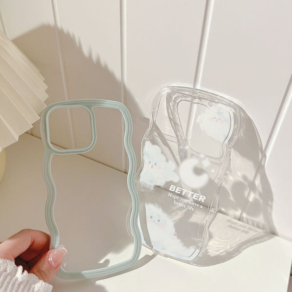 Cloud Case Transparent Phone FashionChic