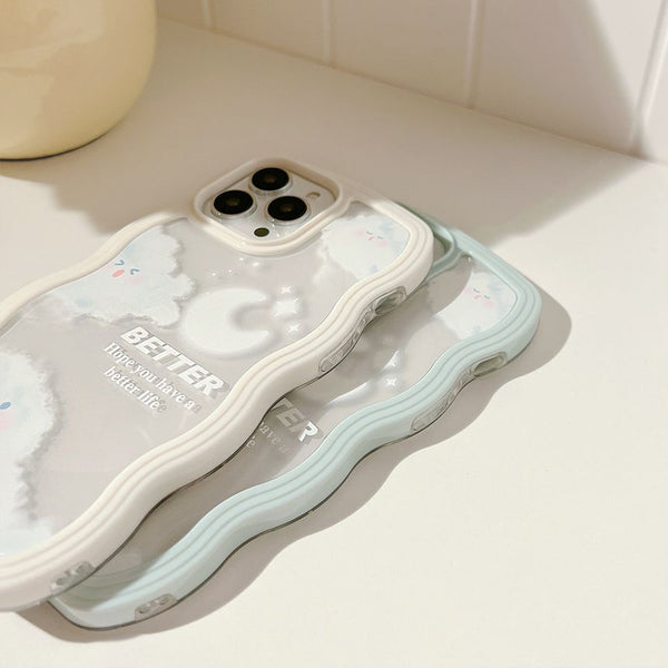 Cloud Case Transparent Phone FashionChic