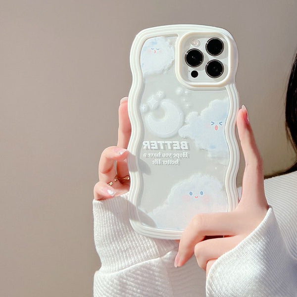 Cloud Case Transparent Phone FashionChic