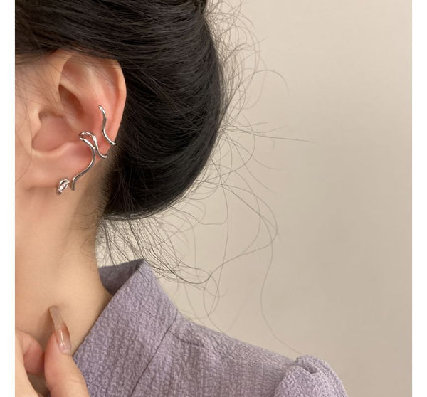Alloy Cuff Snake Earring FashionChic