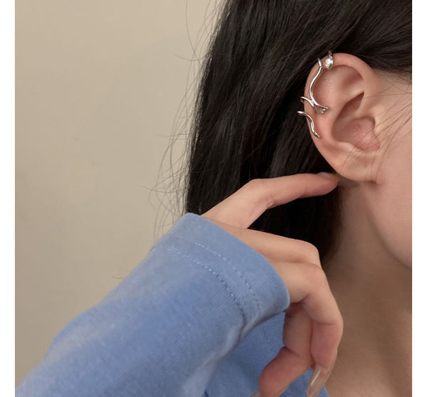 Alloy Cuff Snake Earring FashionChic