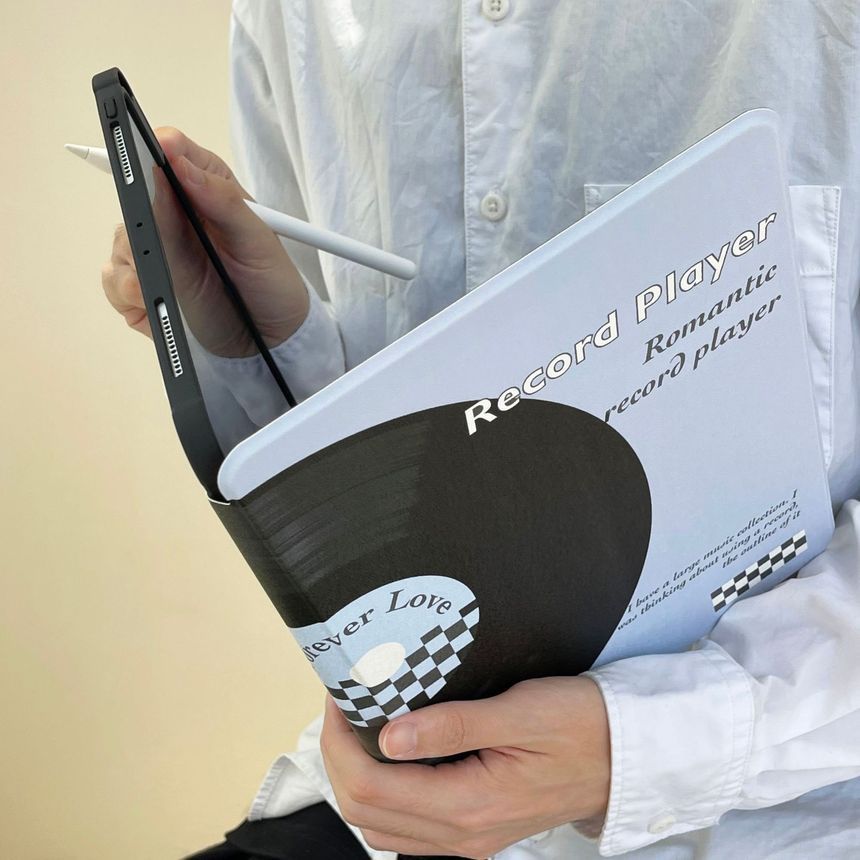 Print Vinyl Record iPad Case FashionChic