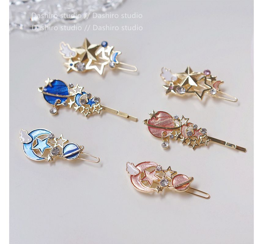 Planet Pin designs) Hair / (various Clip Set: FashionChic