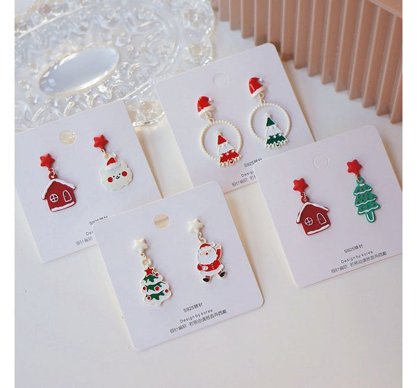 Earring Alloy Christmas designs) (various FashionChic