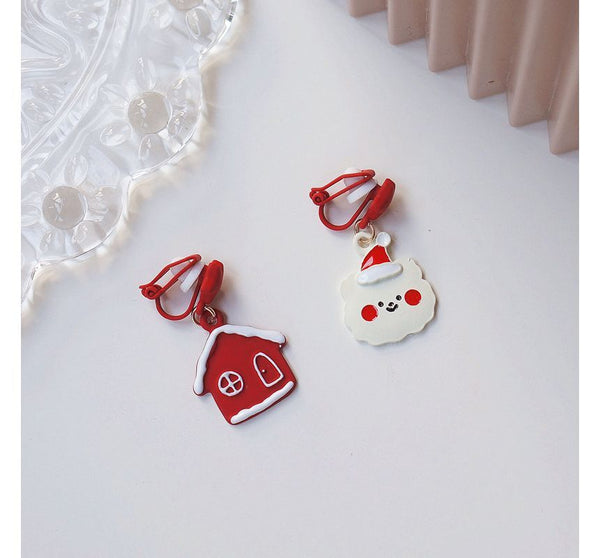 Earring Alloy Christmas designs) (various FashionChic