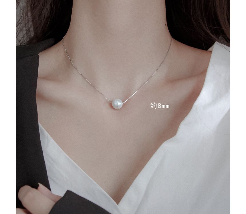 Necklace Faux Pearl FashionChic
