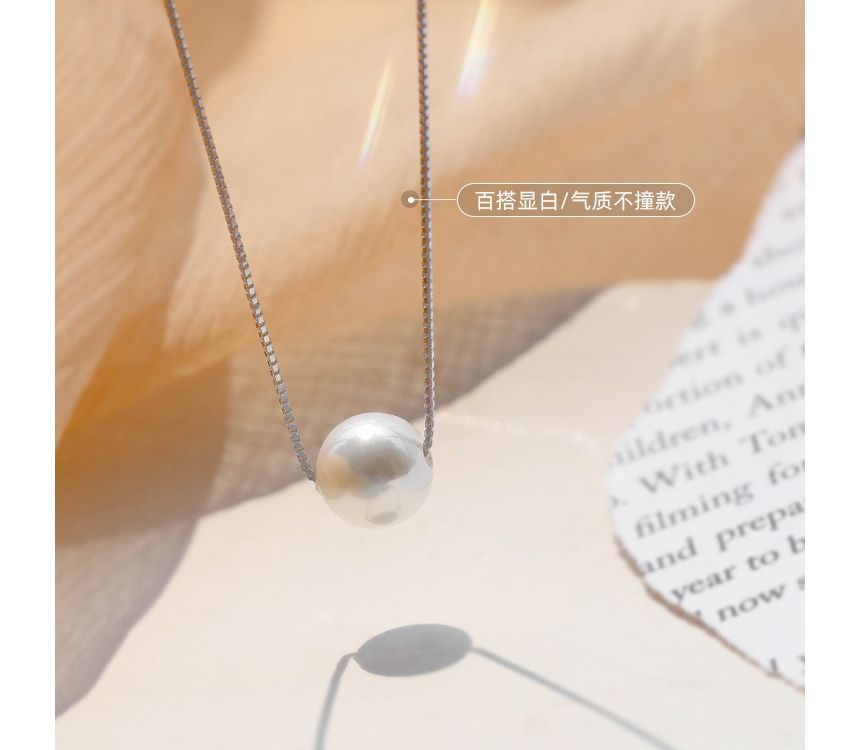Necklace Faux Pearl FashionChic