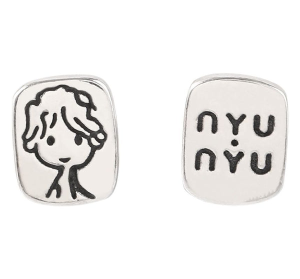 Stud Earring Cartoon FashionChic