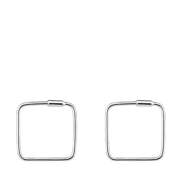 Earring Hoop Square FashionChic