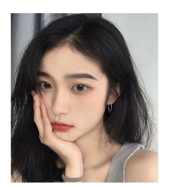 Earring Hoop Square FashionChic