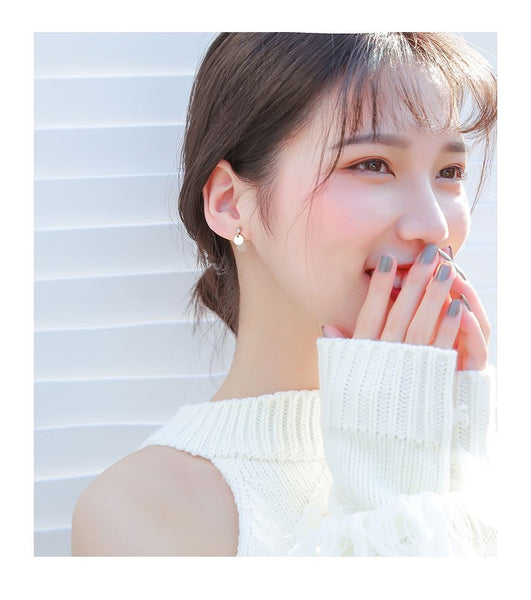 Earring Drop Disc FashionChic