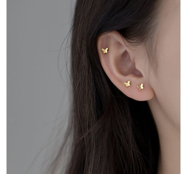 Stud Earring Butterfly FashionChic
