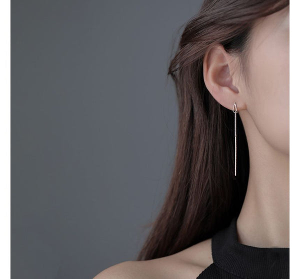 Threader Earring Plain FashionChic