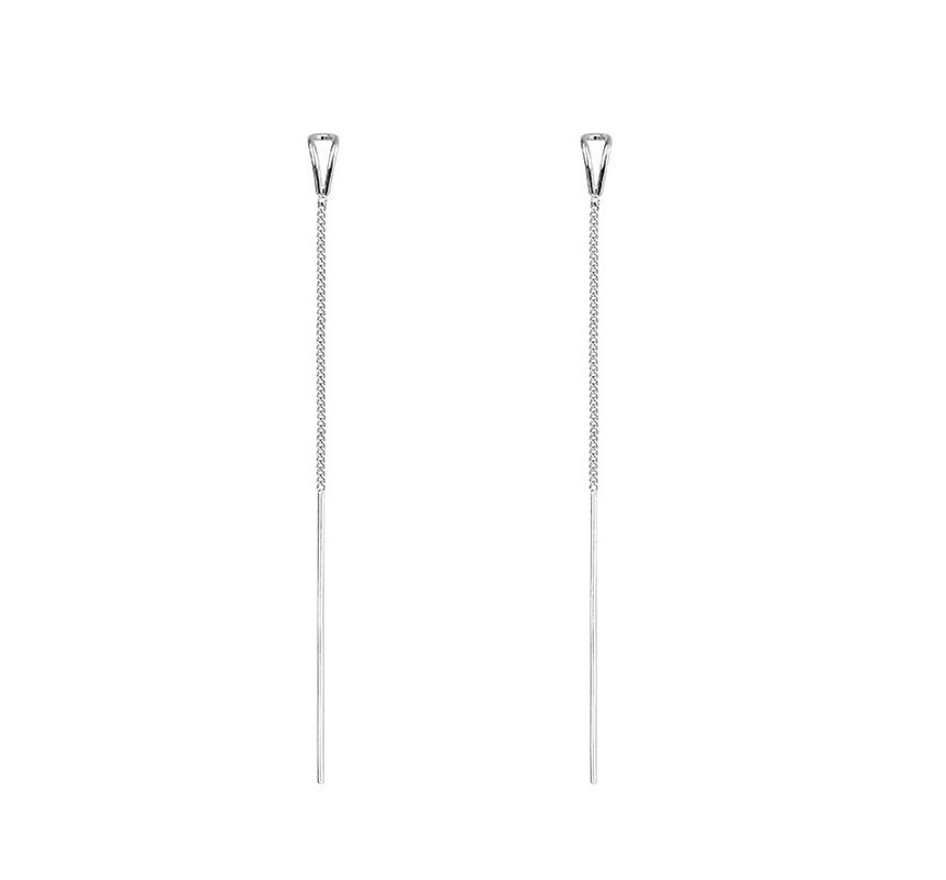 Threader Earring Plain FashionChic