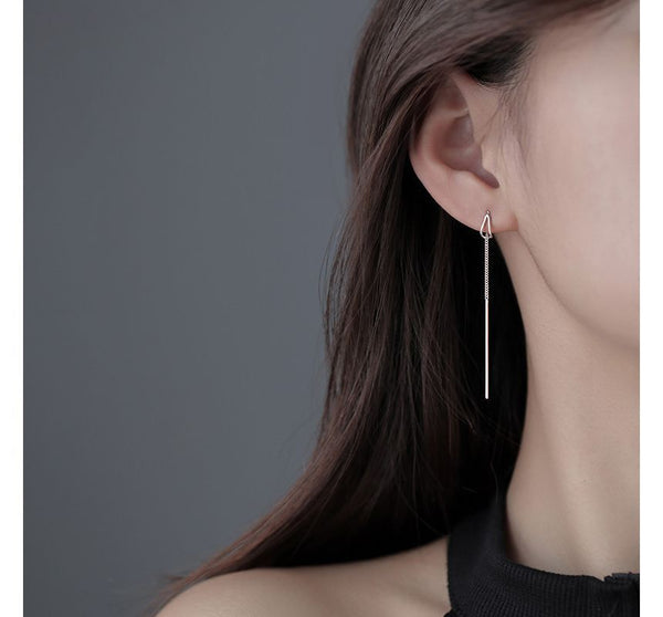 Threader Earring Plain FashionChic