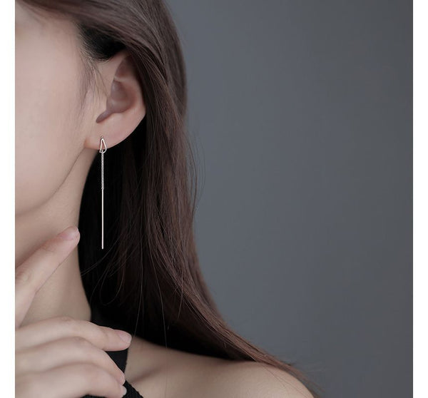 Threader Earring Plain FashionChic