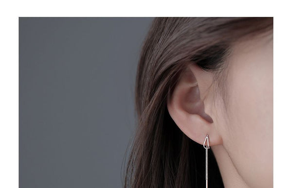 Threader Earring Plain FashionChic