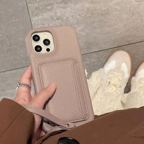Leather Card Holder Phone Case Faux FashionChic