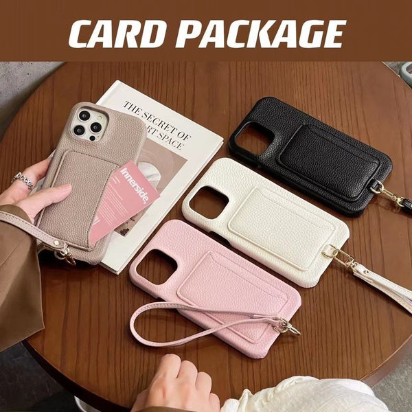 Leather Card Holder Phone Case Faux FashionChic