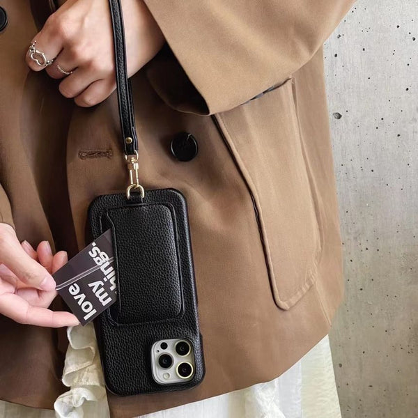 Leather Card Holder Phone Case Faux FashionChic