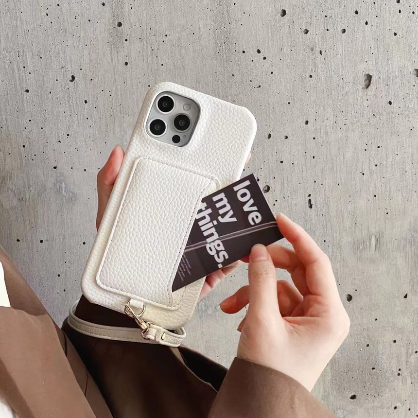 Leather Card Holder Phone Case Faux FashionChic