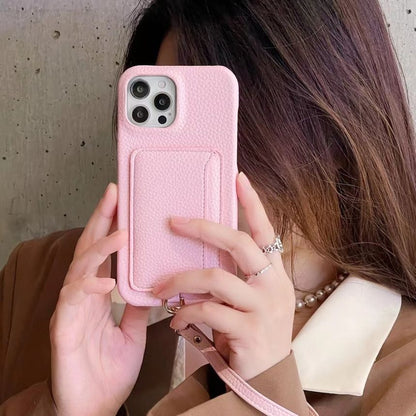 Leather Card Holder Phone Case Faux FashionChic
