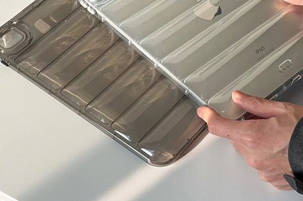 Case Transparent Textured iPad FashionChic