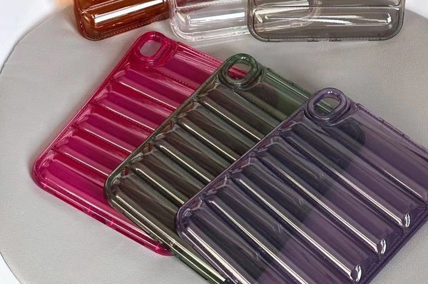 Case Transparent Textured iPad FashionChic