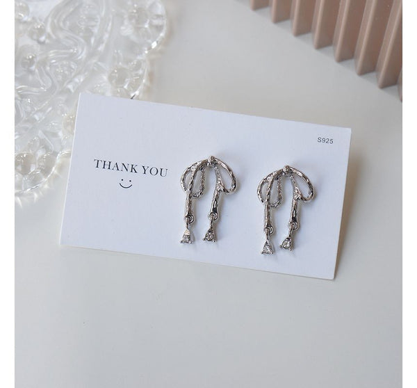 Bow Alloy Earring FashionChic