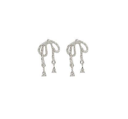 Bow Alloy Earring FashionChic