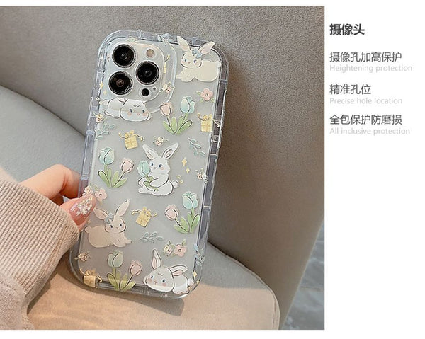 Print Rabbit Case Phone FashionChic