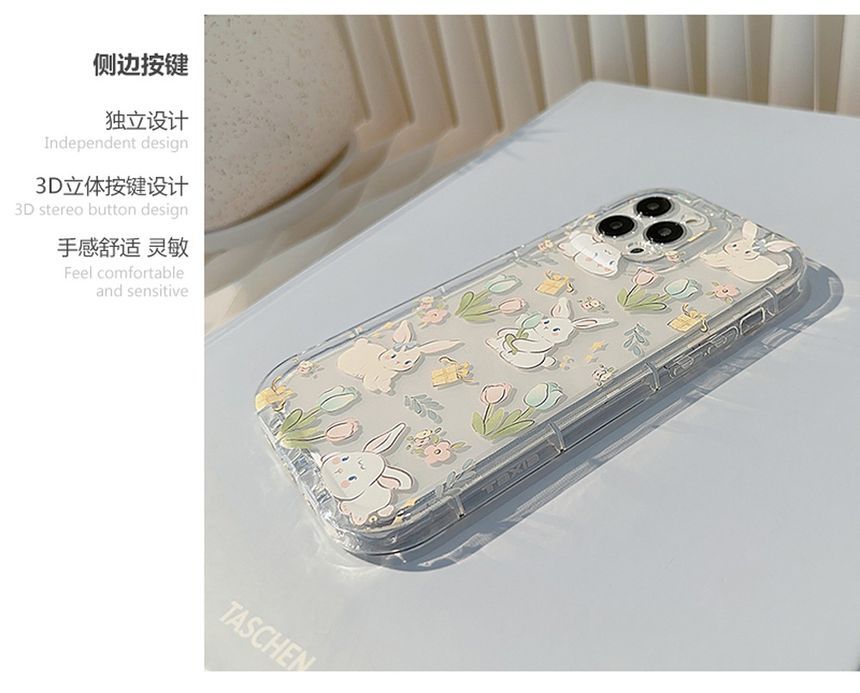 Print Rabbit Case Phone FashionChic