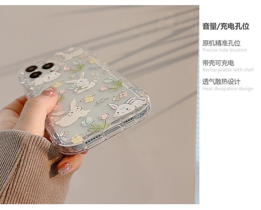 Print Rabbit Case Phone FashionChic