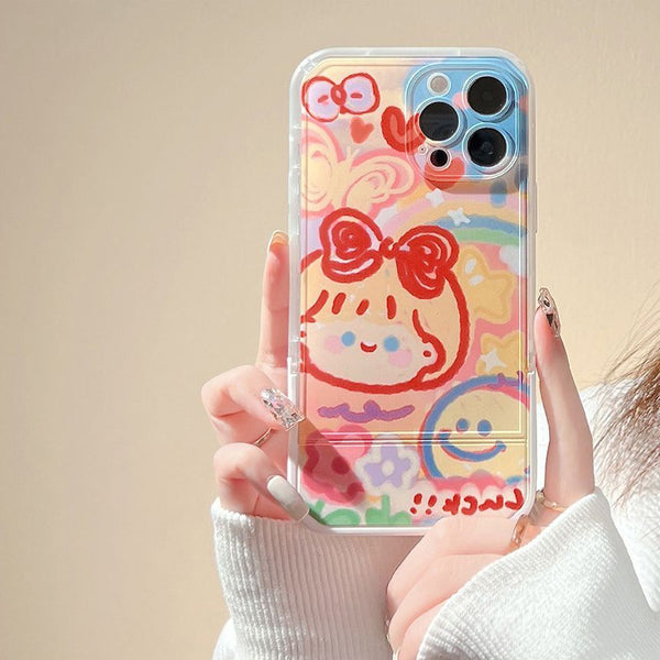 Cartoon Couple Phone Case FashionChic