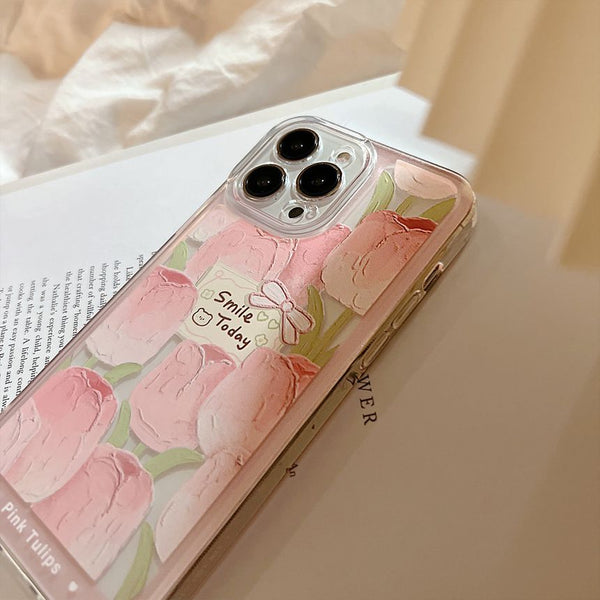 Transparent Phone Case Tulip FashionChic