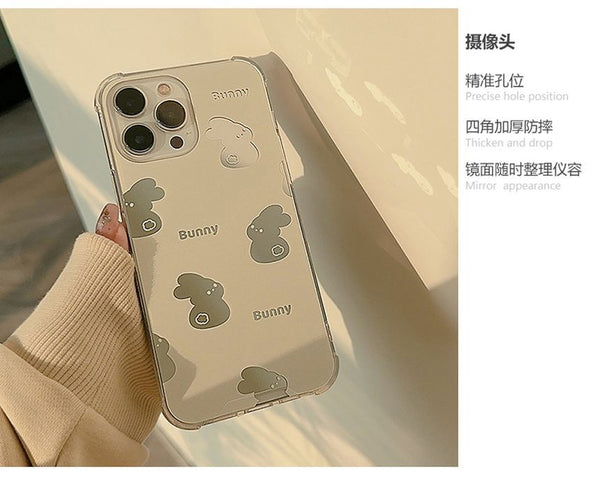 Rabbit Case Phone Mirrored FashionChic