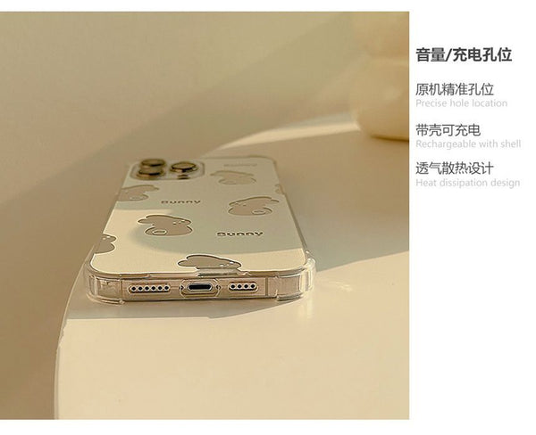Rabbit Case Phone Mirrored FashionChic