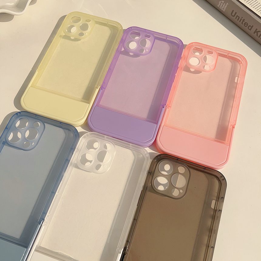 Phone Case Stand Transparent FashionChic
