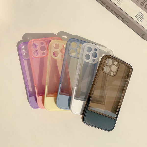 Phone Case Stand Transparent FashionChic
