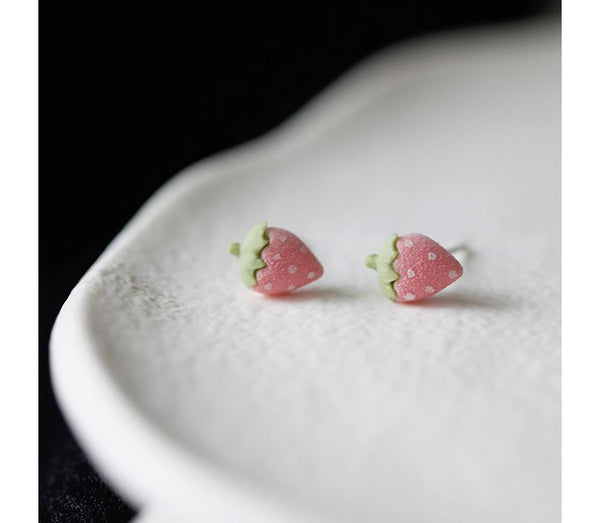 Stud Strawberry Ear FashionChic