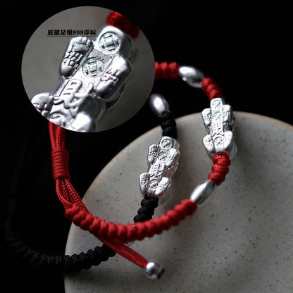 Rope Couple Bracelet Animal Matching Mythical FashionChic