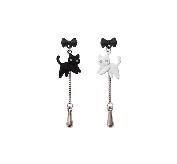 Cat Alloy designs) Asymmetrical Dangle Earring (various FashionChic